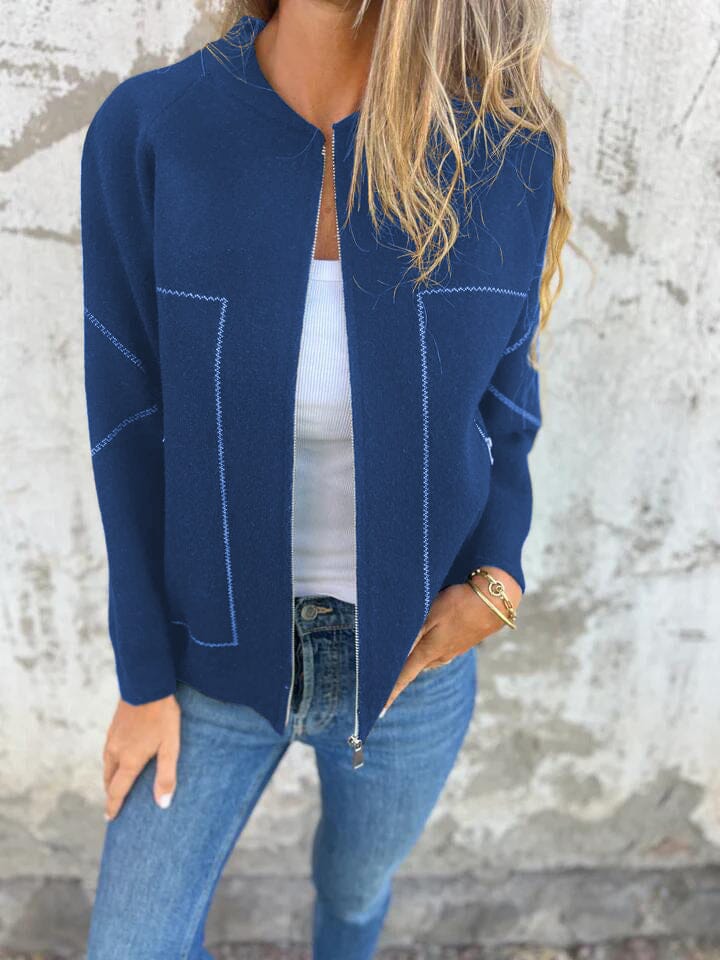 CASSIE - CASUAL ZIP VEST