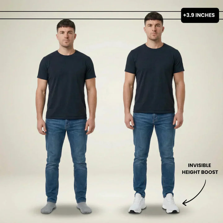 Torvane™ Urban Sneakers with Invisible Elevation and Modern Design