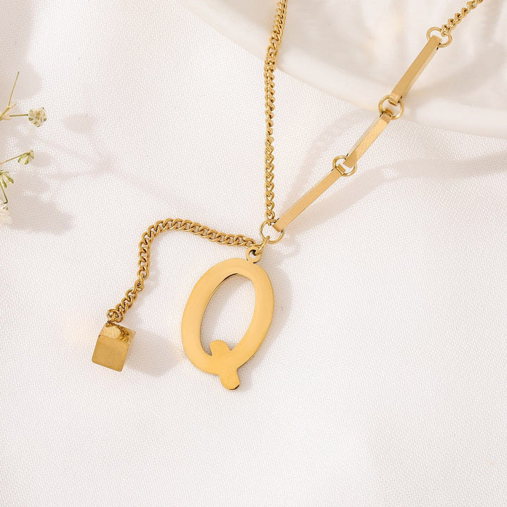 Blakely™ Necklace with Personalized Initial in Elegant Finish