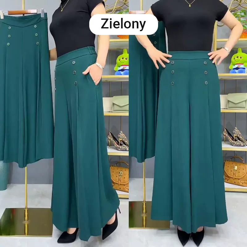 Ansira™ Elegant Pleated Wide Leg Pants