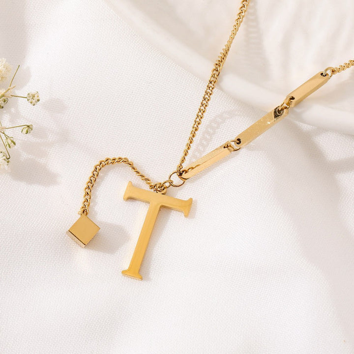 Blakely™ Necklace with Personalized Initial in Elegant Finish