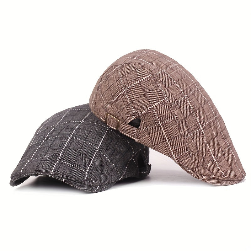 Korevik™ Urban Plaid Beanie for Men and Women