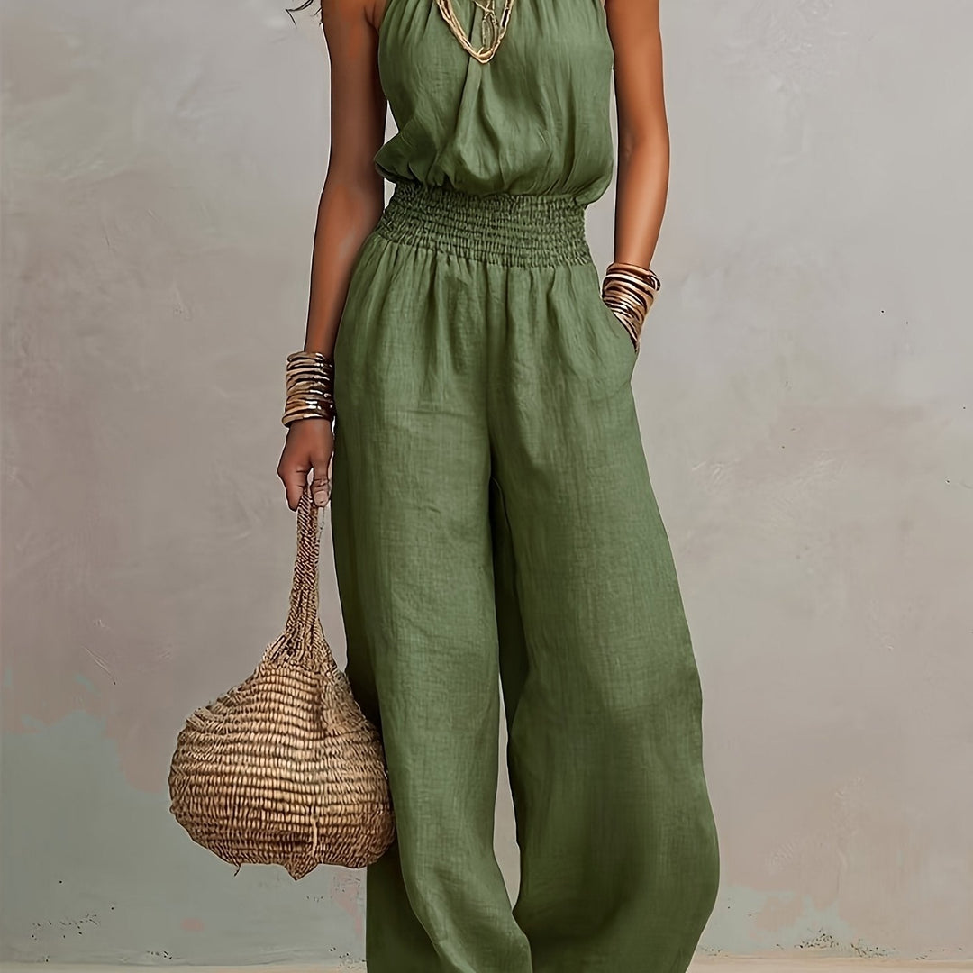 Lioraen™ Mono Elegant with Open Back and Relaxed Cut