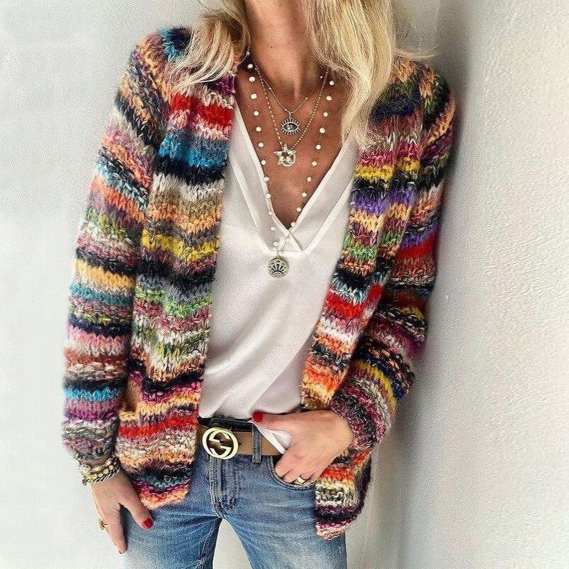 REINA - MULTICOLORED CARDIGAN