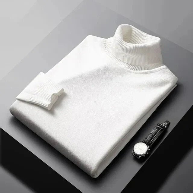 Tommy™ Classic Soft Cashmere Turtleneck Sweater