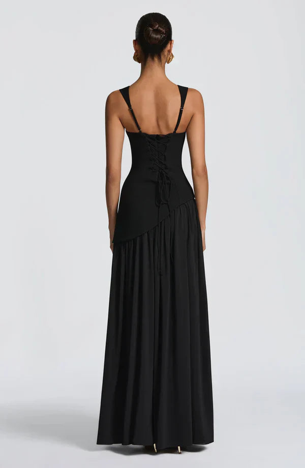 Story™ Long Lacquered Dress